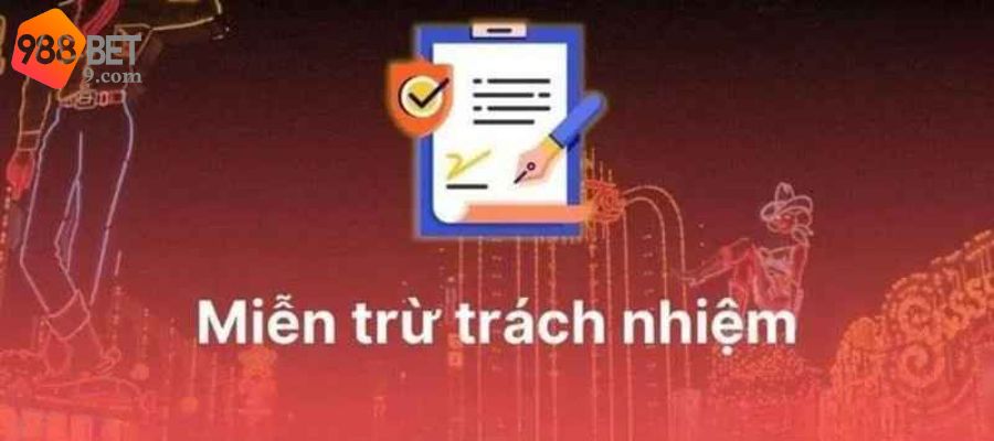 Miễn trừ trách nhiệm được thiết lập nhằm tạo môi trường minh bạch