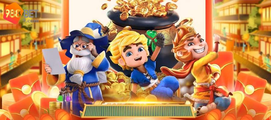 Nổ hũ 988BET nổi bật với lối chơi đơn giản, tỷ lệ thắng cao